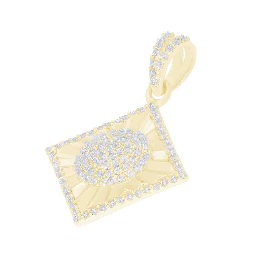 Square-Shaped Pendant ER23101APD